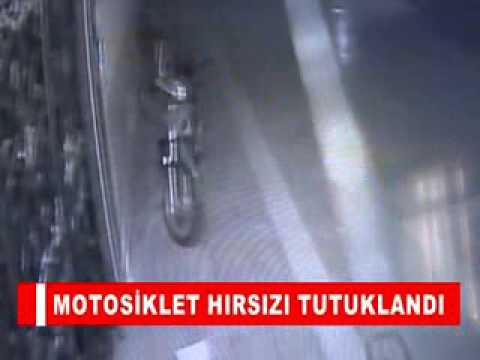 Motosiklet hirsizi tutuklandi