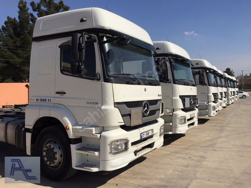 Atay oto galeriden 7 adet 2012 model mercedes axor 3229- tanker