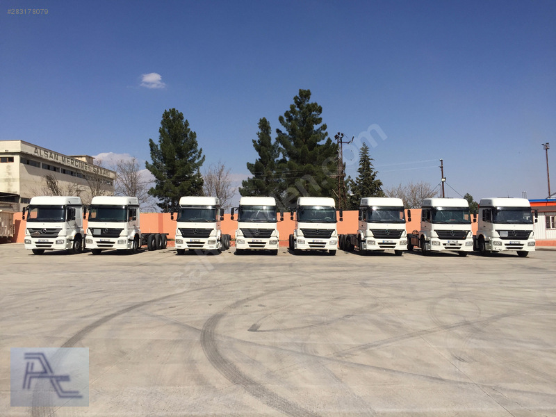 Atay oto galeriden 7 adet 2012 model mercedes axor 3229- tanker