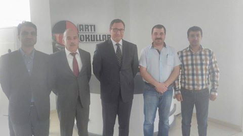 Nizip Kaymakamı Sayın Harun SARIFAKIOĞULLARI, Nizip Artı Kolejini ziyaret etti.