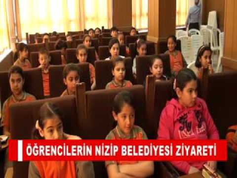 öğrencilerin nizip belediyesi ziyareti