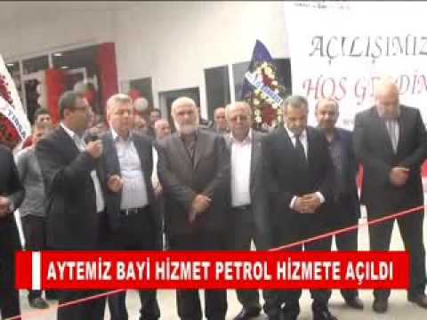 Aytemiz bayi hizmet petrol hizmete açildi
