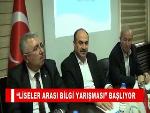 “liseler arasi bilgi yarişmasi” başliyor