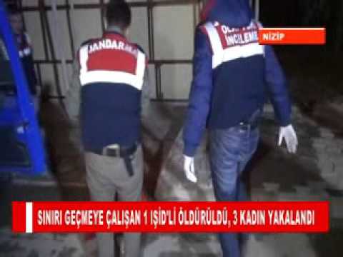 Siniri geçmeye çalişan 1 işid'li öldürüldü son