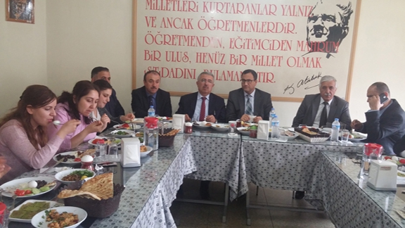 Aday Öğretmenlere Kahvaltı verildi.