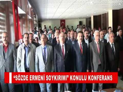 “sözde ermeni soykirimi” konulu konferans