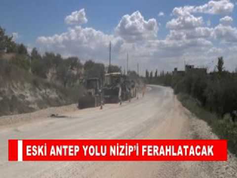 Eski antep yolu nizip’i ferahlatacak