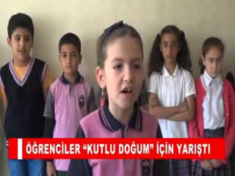 öğrenciler “kutlu doğum” için yarişti