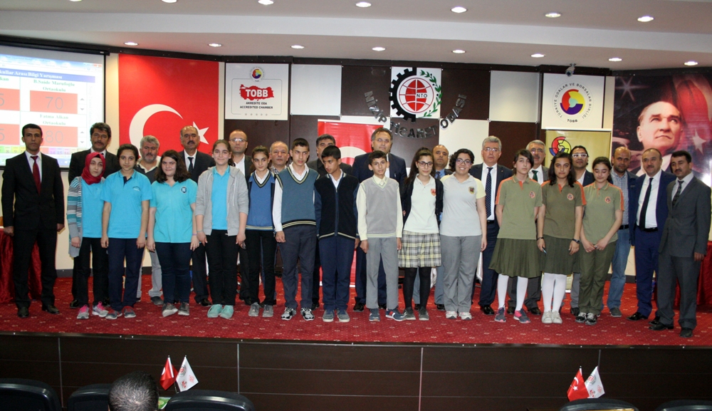 Nizip Ticaret Odası Sponsorluğunda Bilgi Yarıştı Nizip Ticaret Odası Sponsorluğunda Bilgi Yarıştı