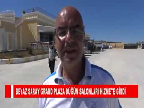Beyaz saray grand plaza düğün salonlari hizmete girdi