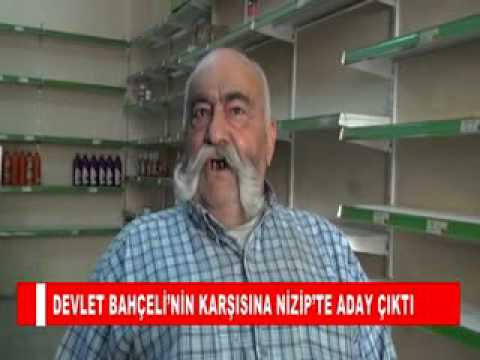 Devlet bahçeli’nin karşisina nizip’te aday çikti