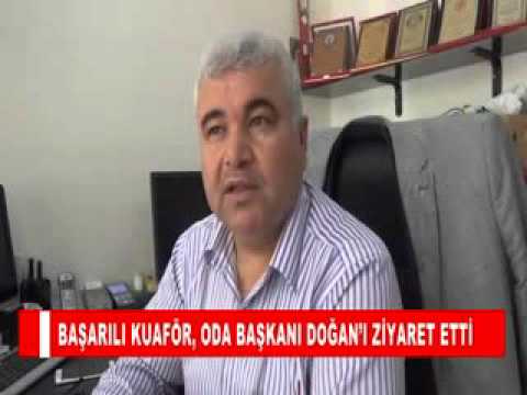 Başarili kuaför, oda başkani doğan’i ziyaret etti