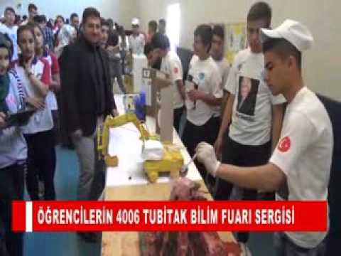 öğrencilerin 4006 tubitak bilim fuari sergisi
