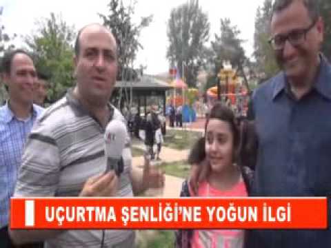 Uçurtma şenliği’ne yoğun ilgi