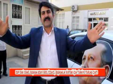 01 dsp eski genel başkan adayi erol özavci, başkanlik sistemi için türkiye turuna çik