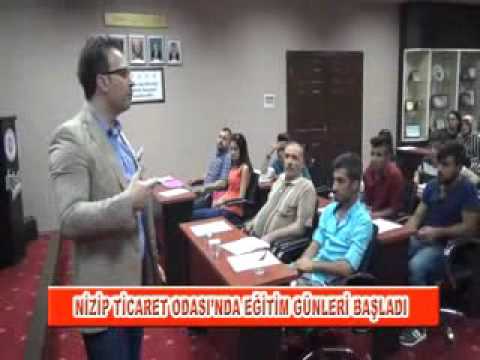 Nizip ticaret odasi’nda eğitim günleri başladi