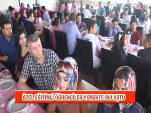 özel eğitimli öğrenciler yemekte buluştu