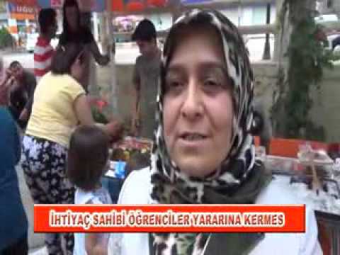 Ihtiyaç sahibi öğrenciler yararina kermes