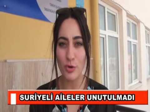 Suriyeli aileler unutulmadi