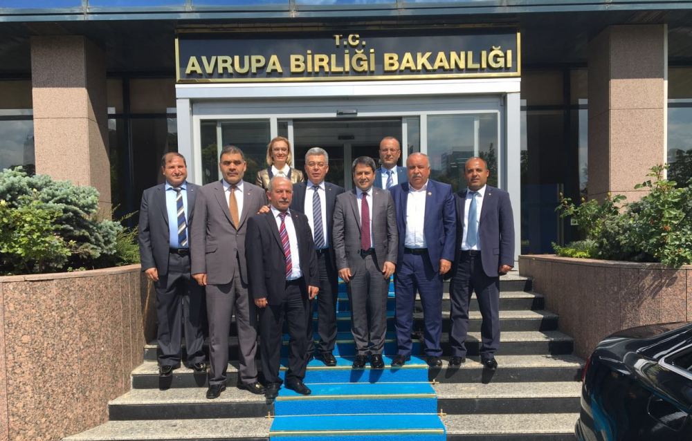 NTO?dan AB Bakan Yardımcısı Ali Şahin?e Ziyaret