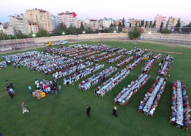 Nizip te ramazan şenliği