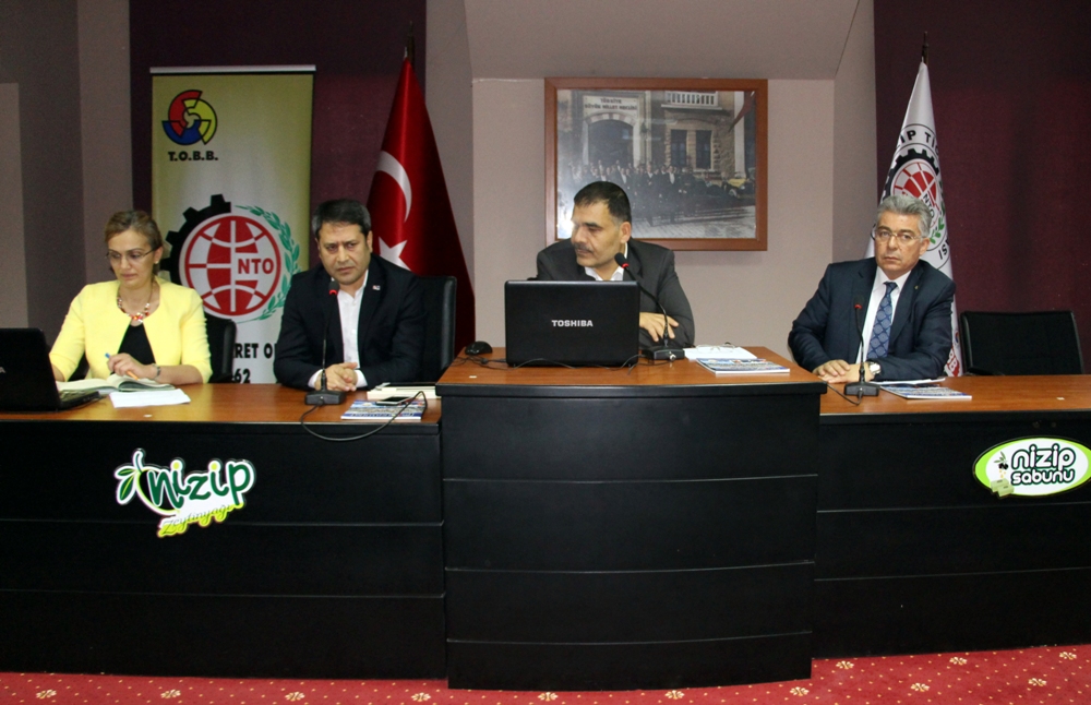 AB Bakan Yardımcısı Ali Şahin Nizip Ticaret Odasında