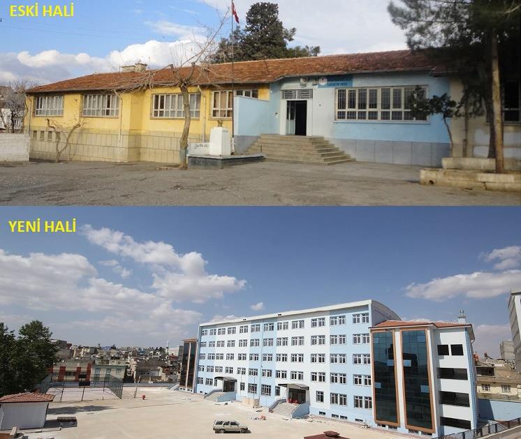 Belkis mahallesine modern okul