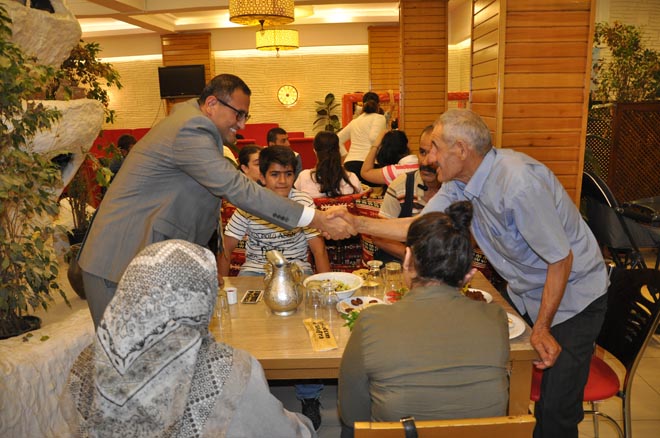 şehit yakinlari ve gaziler ?iftar yemeği?nde buluştu