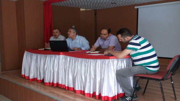2015-2016 eğitim öğretim yili sene sonu değerlendirme toplantisi yapildi
