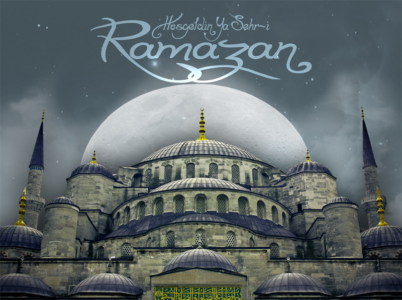 Ramazan-i şerif tüm bereketi ile kalplere mutluluk ve esenlik getirecektir