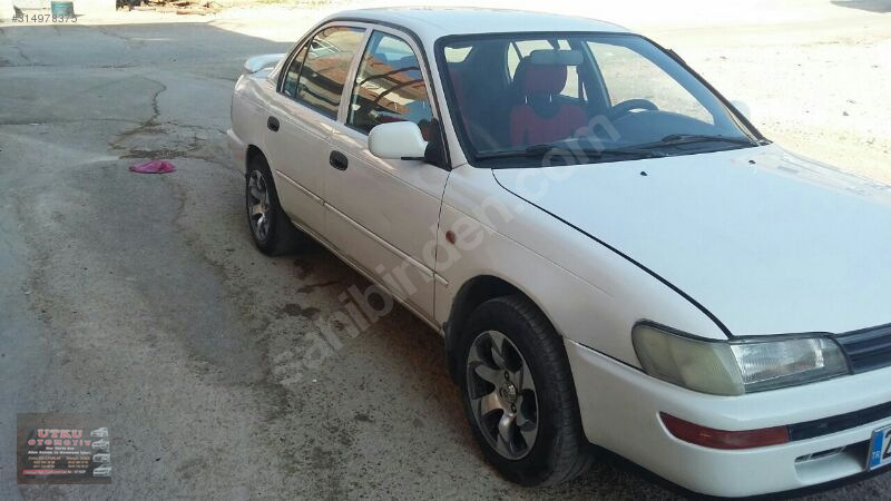 Utku otomotiv den satilik 98 toyota 1.3 evraklar full lpgisli