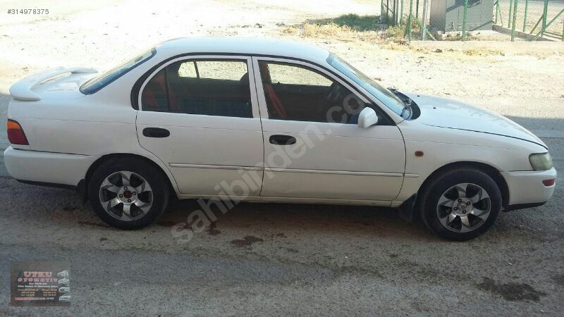 Utku otomotiv den satilik 98 toyota 1.3 evraklar full lpgisli