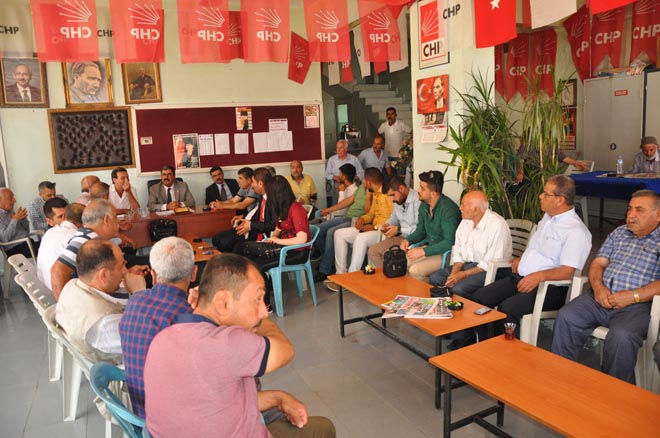 Chp  de bayramlaşma