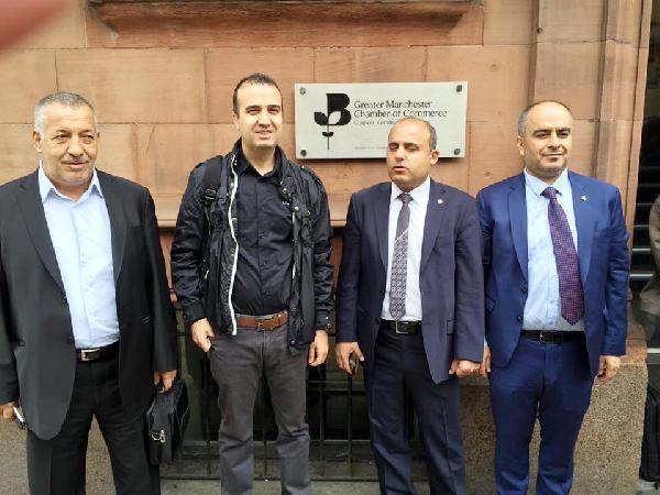 Nizip heyetinden Manchester Ticaret Odası na ziyaret