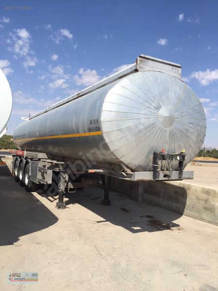 Ozaksoy otomotivden 2014 model izoleli tanker dorse