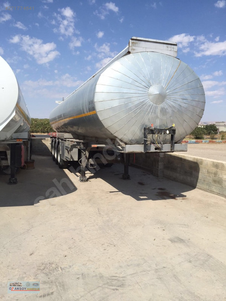 Ozaksoy otomotivden 2014 model izoleli tanker dorse