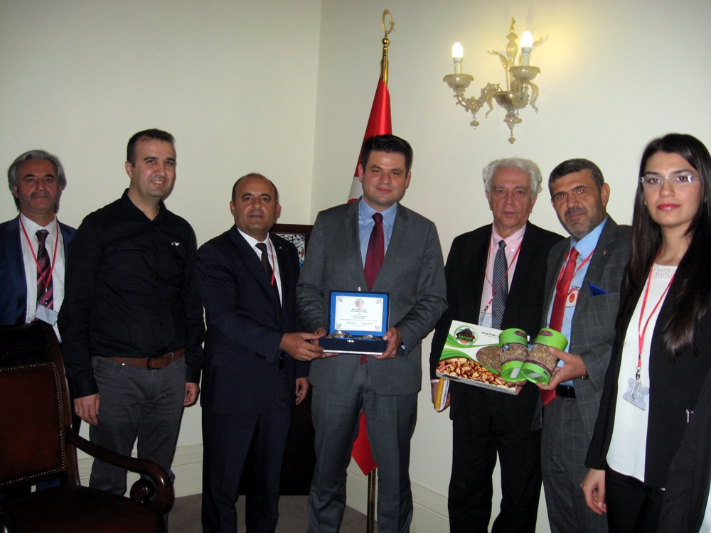 Nizip ticaret odasi heyeti londra ticaret müşavirliği nde