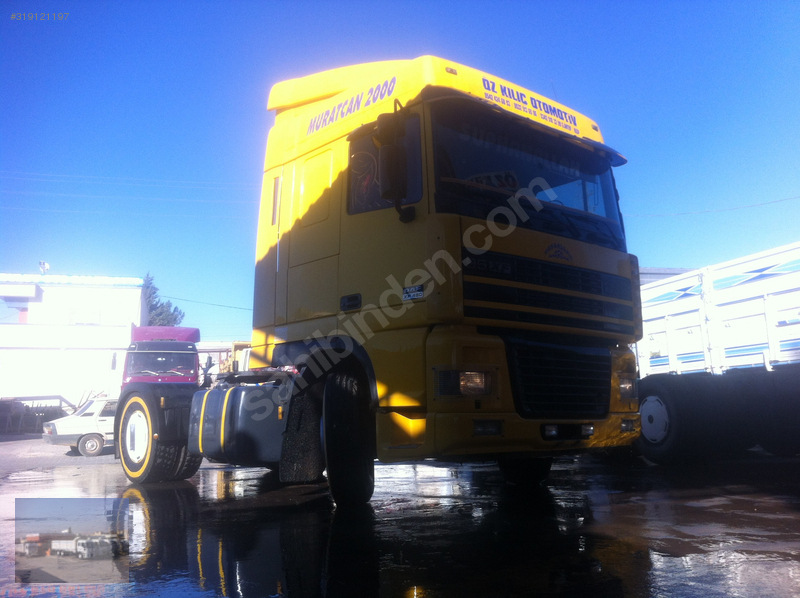 özkiliç otomotivden95 xf480 daf 2000 model sari gül