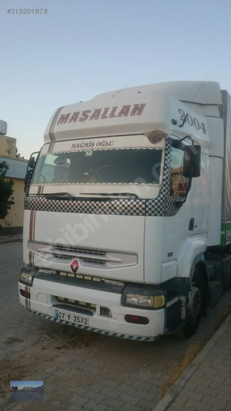 2004 renault 420.klimali pilot 13.60tirsan dorse takim