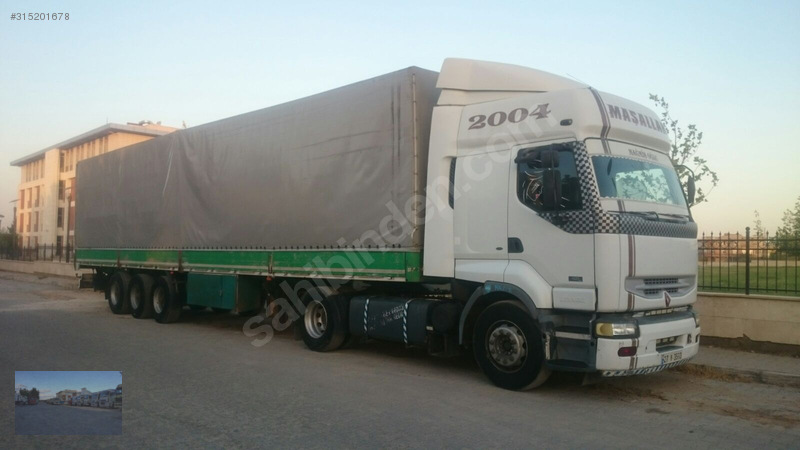 2004 renault 420.klimali pilot 13.60tirsan dorse takim