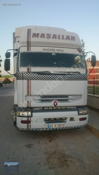 2004 renault 420.klimali pilot 13.60tirsan dorse takim