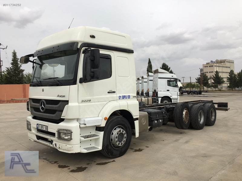 Atay oto galeriden 2012 model mercedes axor 3229- şase
