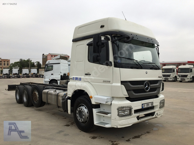 Atay oto galeriden 2012 model mercedes axor 3229- şase