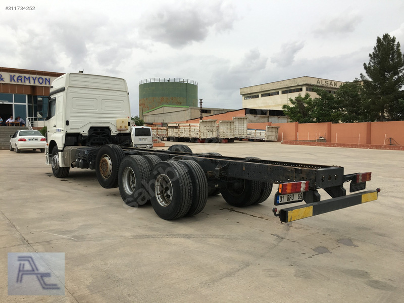 Atay oto galeriden 2012 model mercedes axor 3229- şase