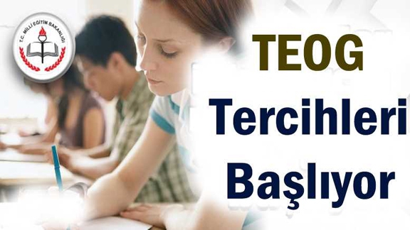 Teog tercihleri başladi.