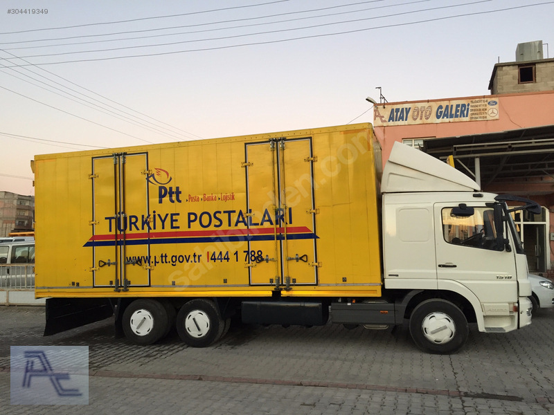 Atay oto galeriden 2013 model mercedes atego 1518 on teker