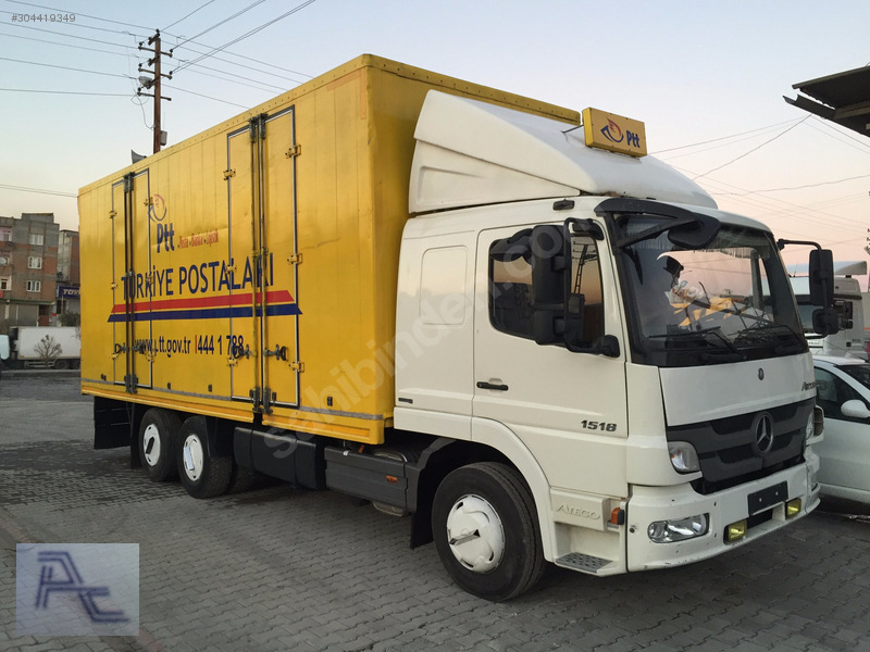 Atay oto galeriden 2013 model mercedes atego 1518 on teker