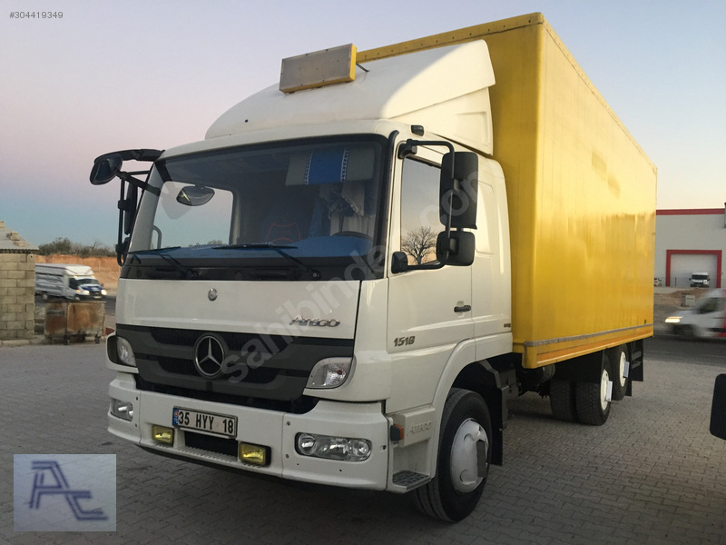 Atay oto galeriden 2013 model mercedes atego 1518 on teker