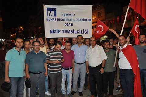 Muhasebeciler ?Demokrasi Nöbeti?nde