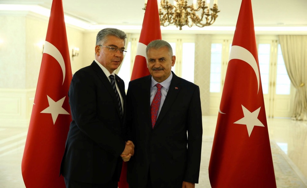 Özyurt, Oda ve Borsa Başkanları İle Başbakan Binali Yıldırım?ı Ziyaret Etti
